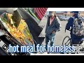 Vietnamese  pizza and sandwich for homeless  acts of kindness