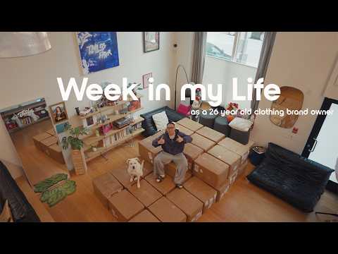 Life As A Clothing Brand Owner Fulfilling 1000 Orders New Samples TMLSSFRVR Drop Day 