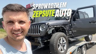 KUPIŁEM W CIEMNO USZKODZONEGO WRANGLERA JL