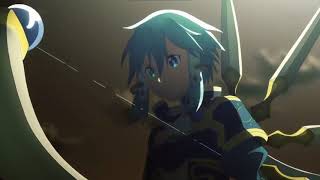 Sao Alicization War Of Underworld Part 2 Shino Asada Destroys Enemies With A Bow