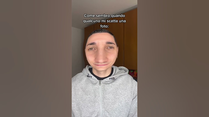 Non sono fotogenico scusate