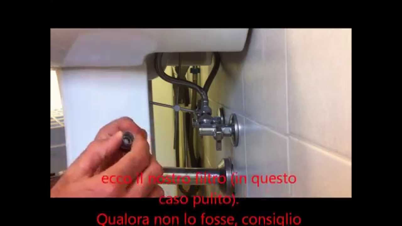 Come pulire un rubinetto filtro con una moneta youtube Come smontare un rubinetto