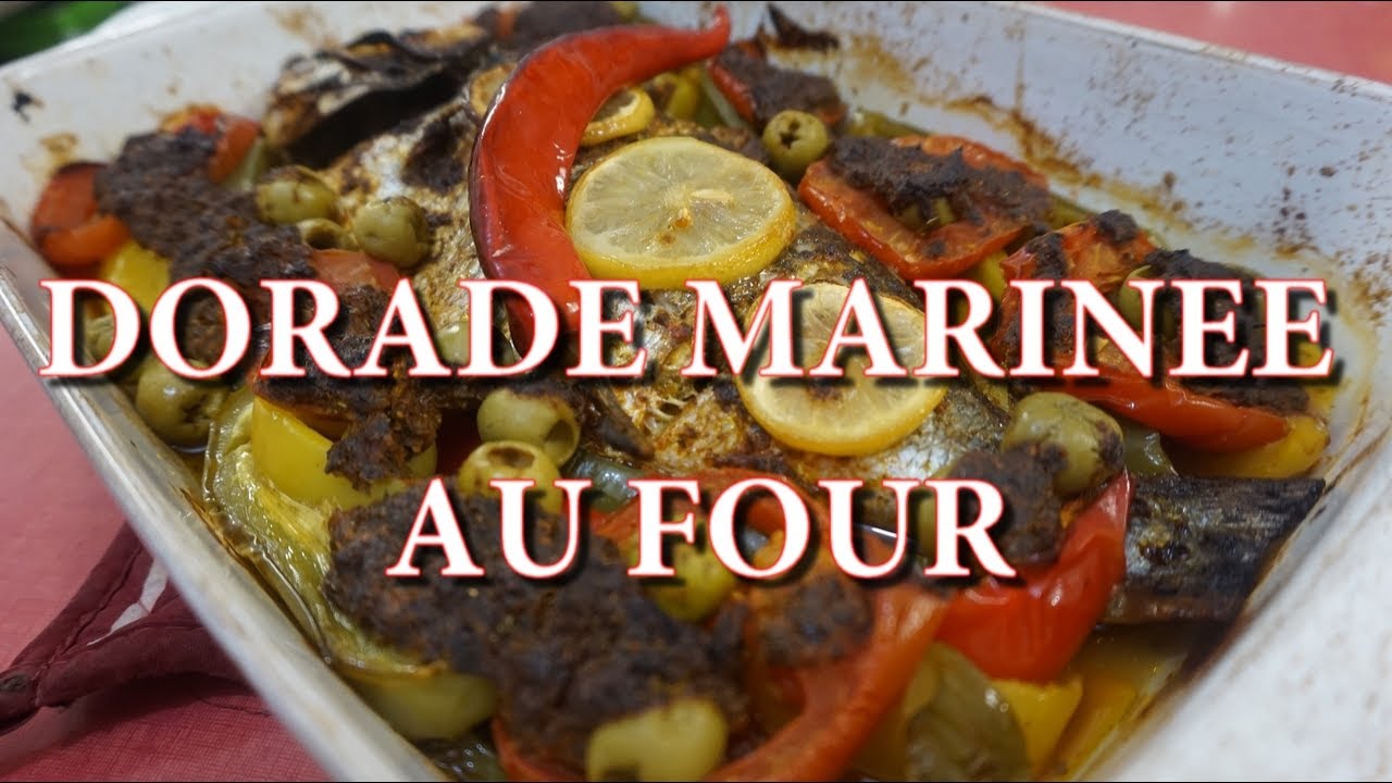 Dorade Marinée Au Four