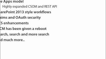 Get to know SharePoint 2013