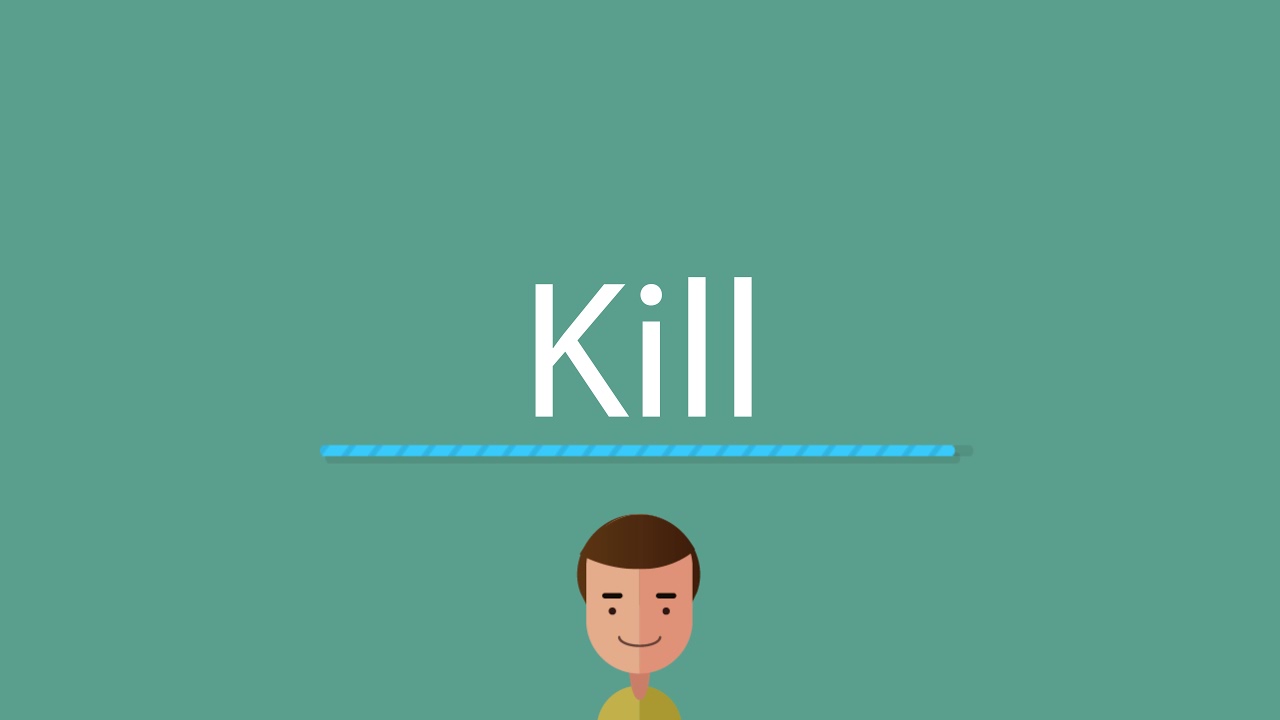How To Say Kill In English YouTube