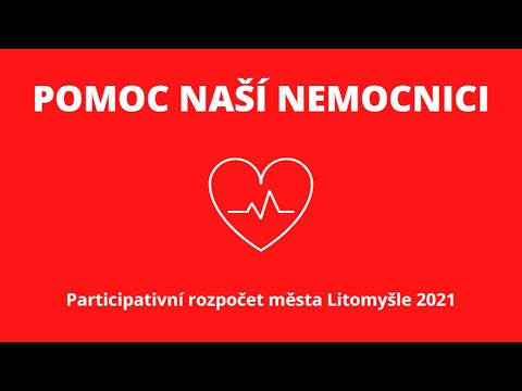 Pomoc naší nemocnici - Participativní rozpočet Litomyšl 2021