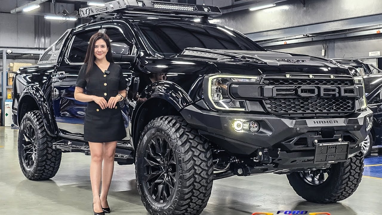 2026 Ford Ranger Sport 4x2 With Modified Off Road Style Decorated With Metal Frame Thailand Review