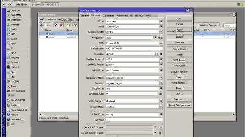 How to set Wi-Fi name and password in Mikrotik Winbox