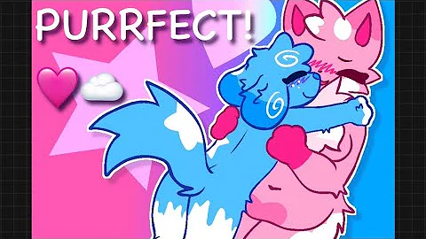 PURRFECT! Animation meme💗☁️ [flash warning]