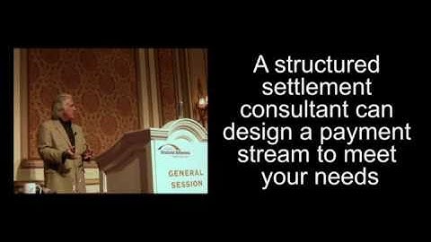 Structured settlements: "Such a benefit for people"