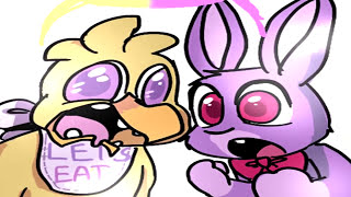 who can deny a pizza party !? / FIVE NIGHTS at FREDDY'S-COMIC