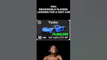 POV: Drive World players looking for a fast car... #shorts