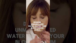 Why plain water leaves you dehydrated. 💧 #biohacking