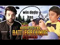 My Little Brother Wanted A PUBG Mobile Win !!!