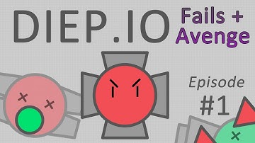 Diep.io Fails + Avenge #1: Battleship and Overlord (580k) Comparison!
