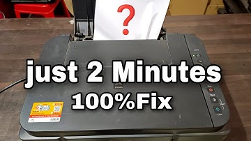 How to Fix Canon G2000 G2010 G3010 Printer paper Jam or E03 Error and Support Code 1300