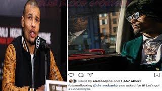 (WOW) JERMALL CHARLO CALLS OUT CHRIS EUBANKS JR. ! "YOU BEEN RUNNIN YOUR MOUTH" LETS GO NEXT