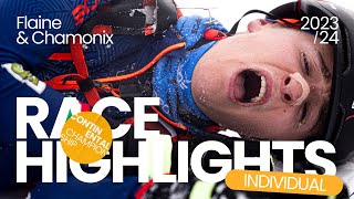 European Championship Flaine / Chamonix | Individual Race Highlights 2024 | ISMF