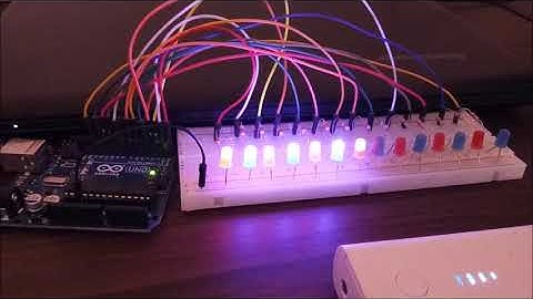 Random LED Pattern with Arduino Code
