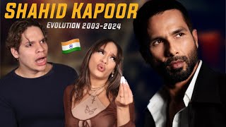 This MAN is SPECIAL | Waleska & Efra React to 'Shahid Kapoor Evolution (2003-20...?)'