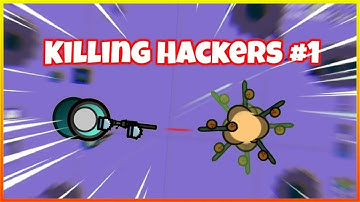 KILLING HACKERS IN SURVIV.IO | AIMBOT DESTRUCTION #1