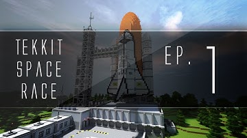TEKKIT SPACE RACE!! Ep. 1!!