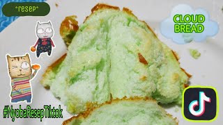 Ikutan Nyoba Bikin Cloud Bread Resep Dari Tiktok  Muthia Raputry