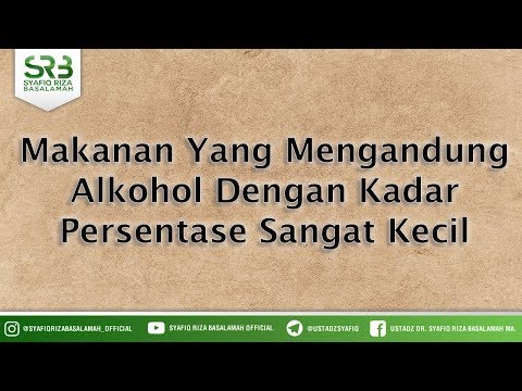 Video: Apakah anggur yang dimasak mengandung alkohol?