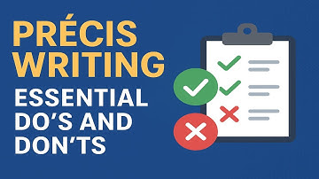 Précis Writing for CSS and PMS