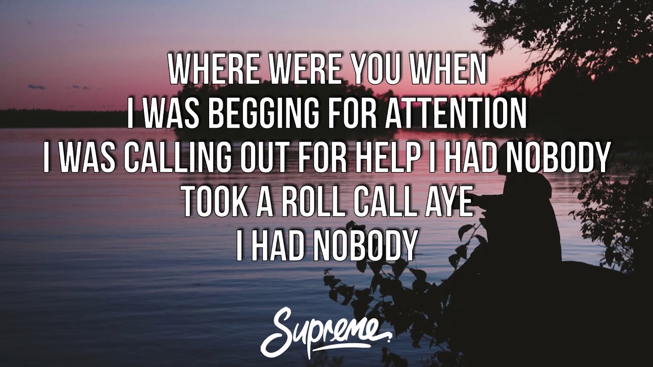 I had Nobody English Song Lyrics 2020 YouTube