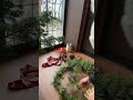 Vlogmas Day 4: Evergreen Wreath