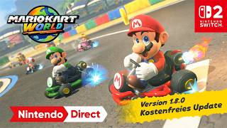 Strecken aus Super Mario Kart  fahren in Mario Kart World ein! (Nintendo Switch 2)