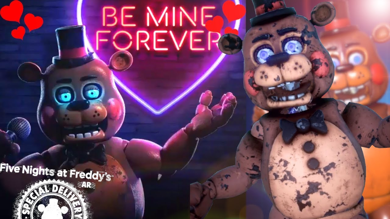 TOY FREDDY'S HERE FOR VALENTINE'S DAY!  Five Nights at Freddy's AR:  Special Delivery - Part 13 