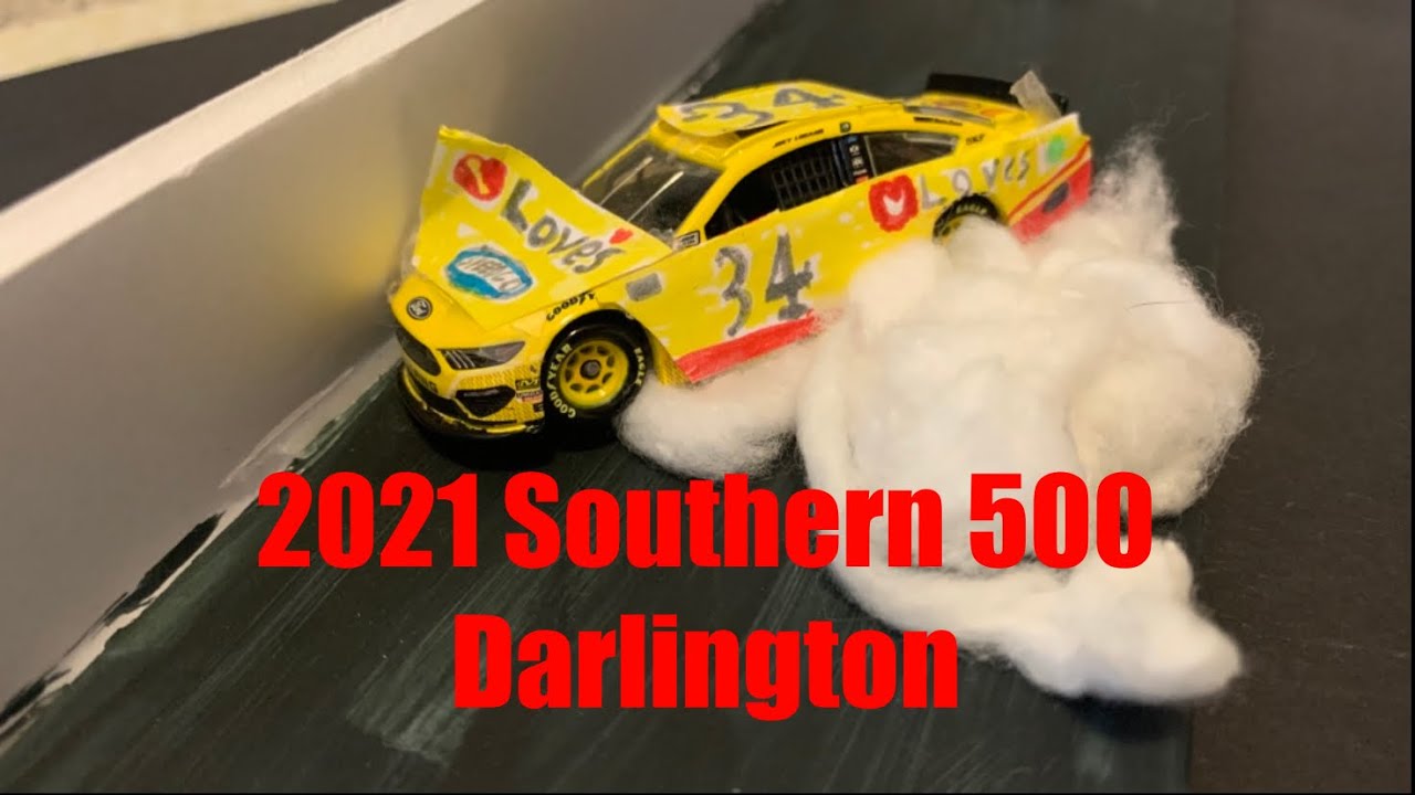 NASCAR Stop Motion Recreation: 2021 Southern 500 from Darlington