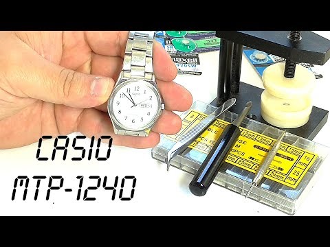 CASIO mtp-1240 и Тайна открытого браслета