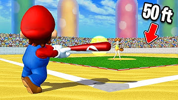 THE SMALLEST STADIUM EVER CREATED in Mario Super Sluggers