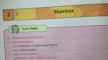 Matrices Lecture 1  Class 12 Maths1 Maharashtra Board New syllabus by CHETAN Chaudhari sir