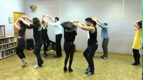 Student Demo: Salsa Level 3, Week 2: Block Turns