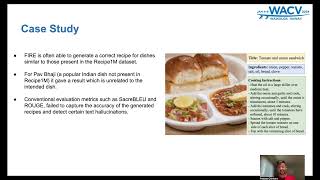 FIRE: Food Image to REcipe Generation