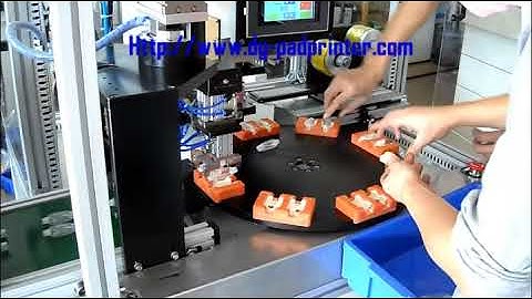 Automatical one color pad printer for small bottles