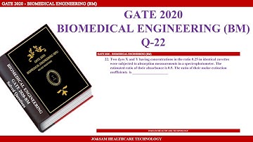 GATE2020 Biomedical Engineering Solved Question - Q22 (Tamil)