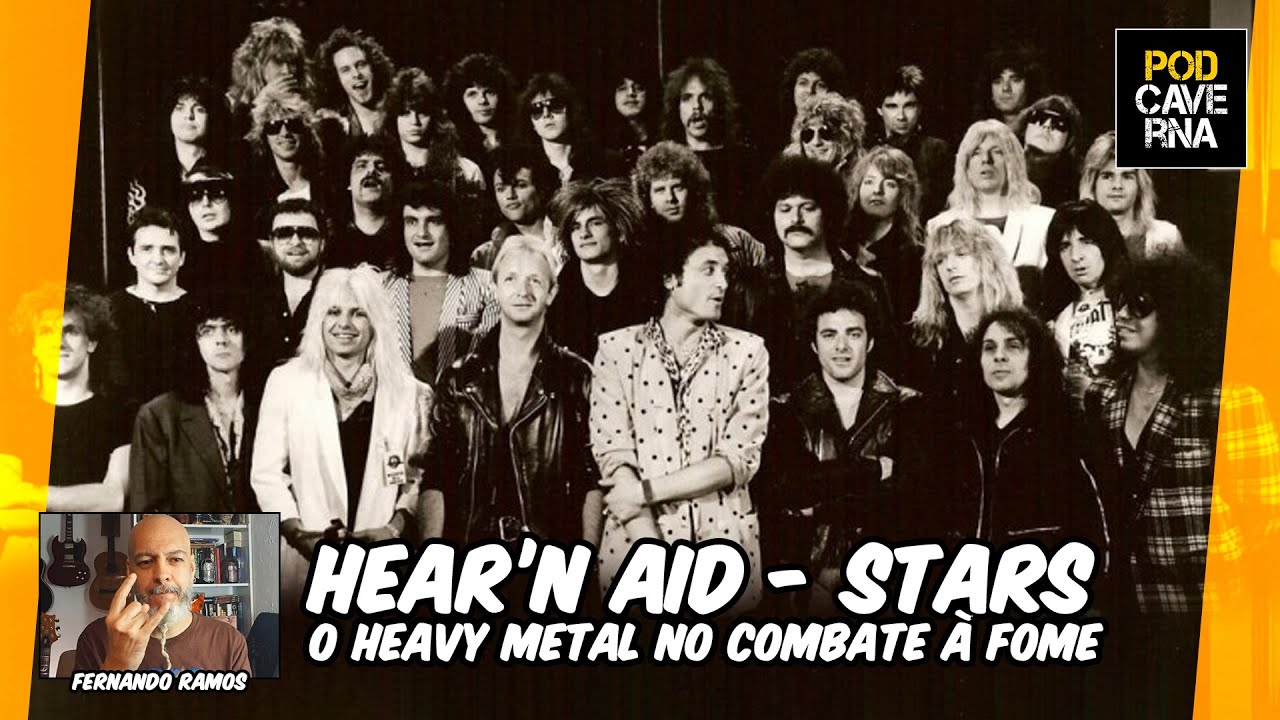 Hear n Aid Stars ヘヴィメタル　Dio Judas Yngwie Hear'n Aid - Stars | O Heavy Metal no combate à fome | PodCaverna