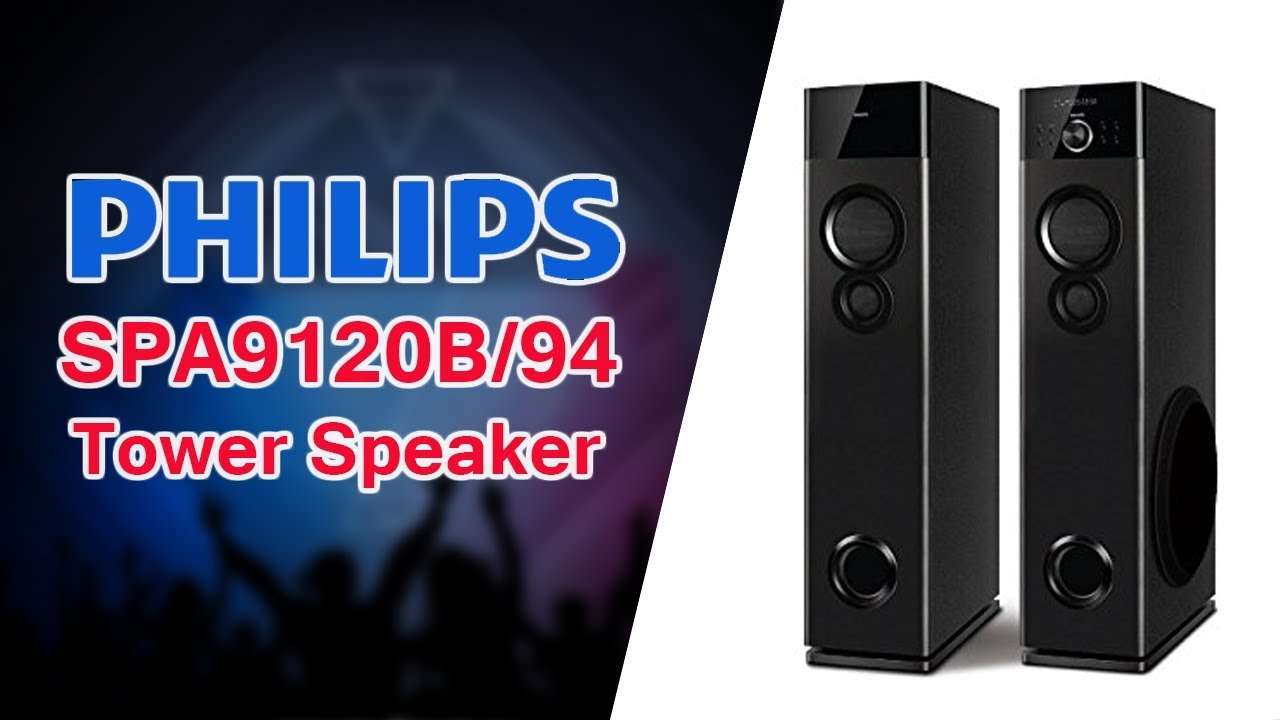 tower speaker system with bluetooth wireless technology