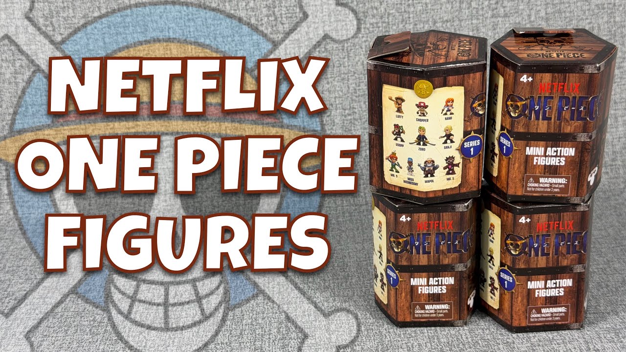 Распаковка и обзор миниатюрных фигурок One Piece Mystery от Netflix!