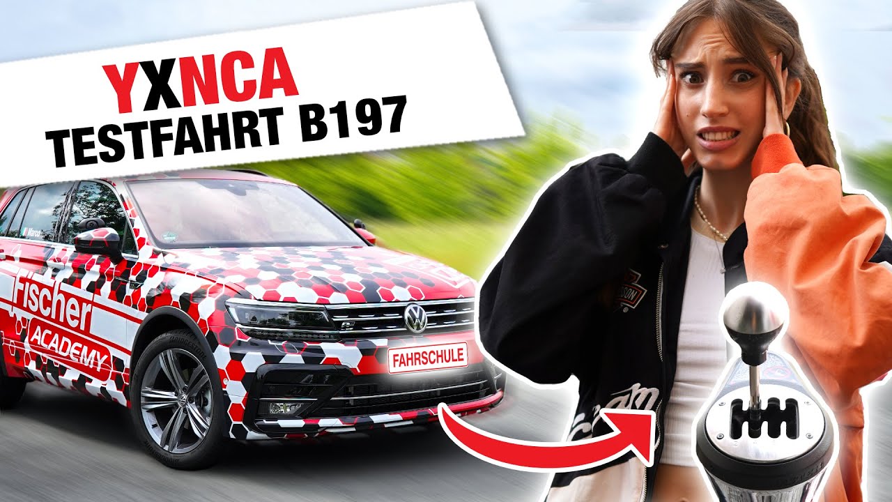 Testfahrt Klasse B197 mit Yxnca 🚨 | Fischer Academy - Die Fahrschule
