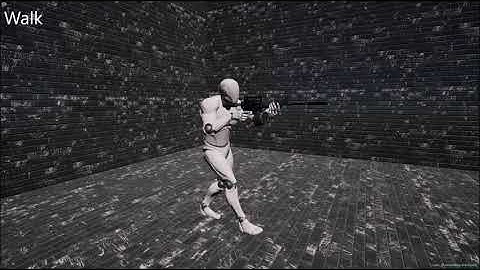 M4 Rifle Animation Pack - Third Person Animations