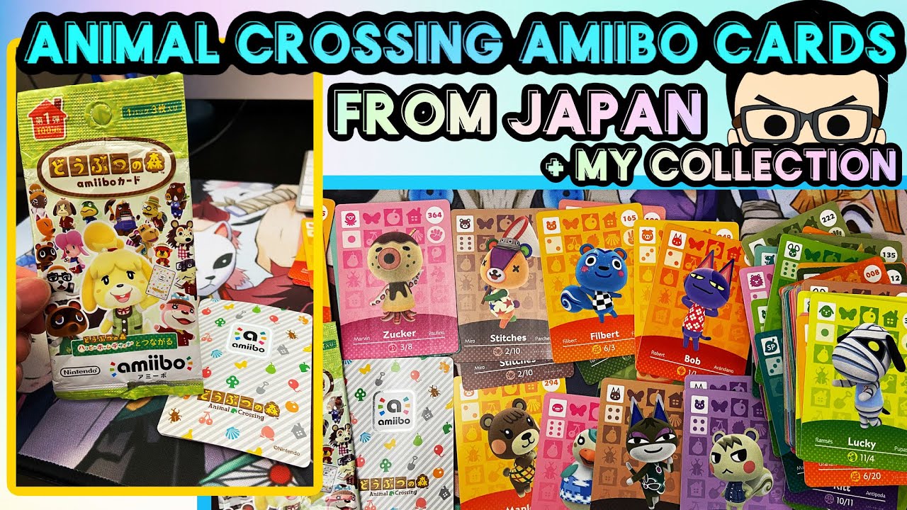 Bought Japanese Animal Crossing Amiibo Cards from Amazon (Works w/ ACNH &  New Leaf) + My Collection - YouTube
