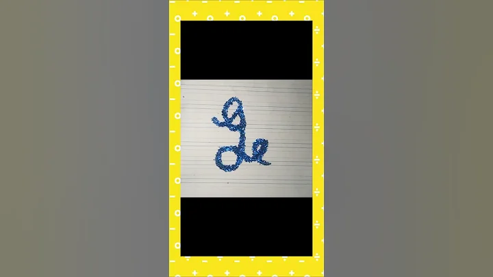 Writing Small Letter "g" in Cursive Writing | #shorts #calligraphy