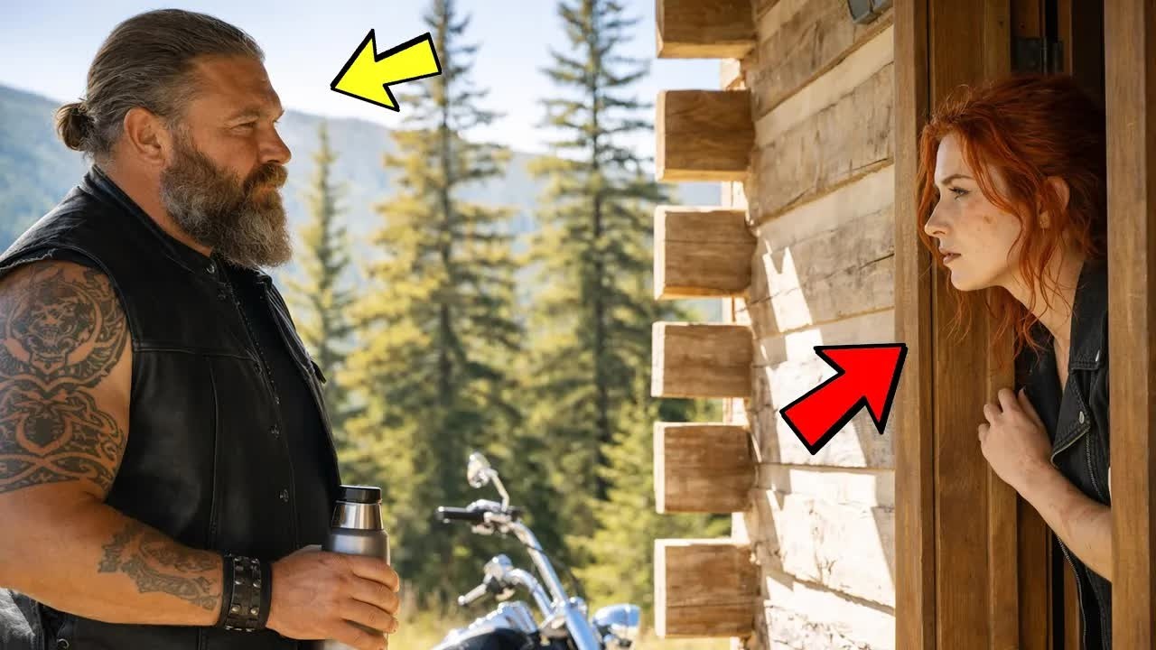 Flucht zur Hütte  Ein Hell’s Angel klopft an  Seine Identität ist ein Schock!