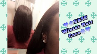 Winter hair care made EASY‼️ | shorts tutorial | Mari’s Mayhem